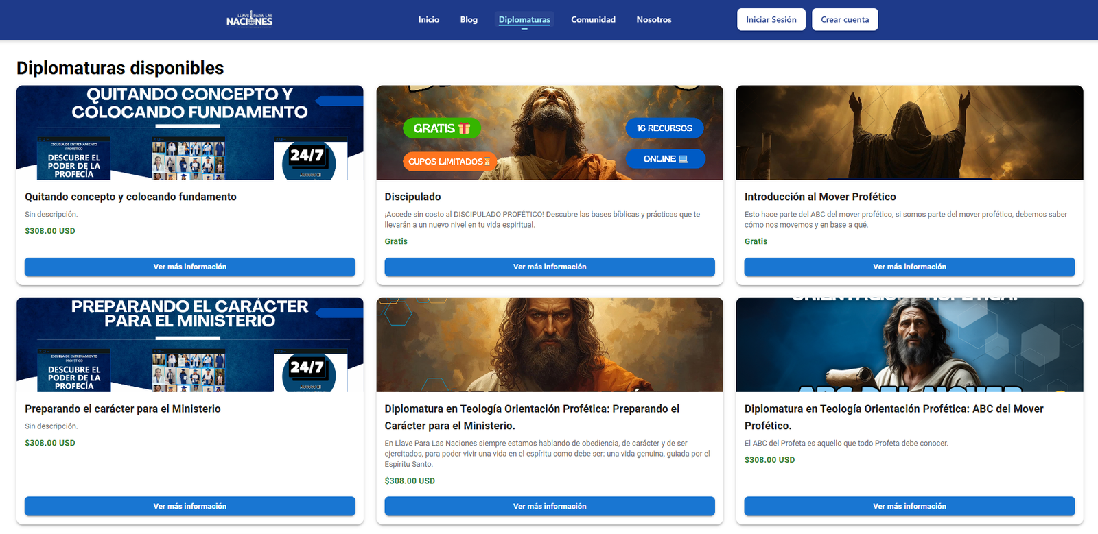 Vista previa del programa del diplomado